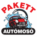 Pakett autómosó logó